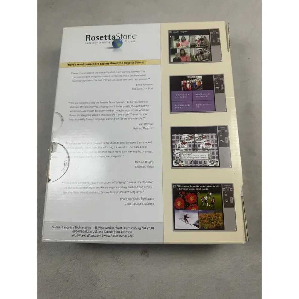 Rosetta Stone Spanish Latin America Level 3 Personal Edition PC Mac CD-ROM